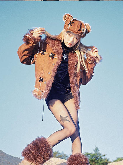 CFIERCE Abandoned Teddy Bear Doll Hat
