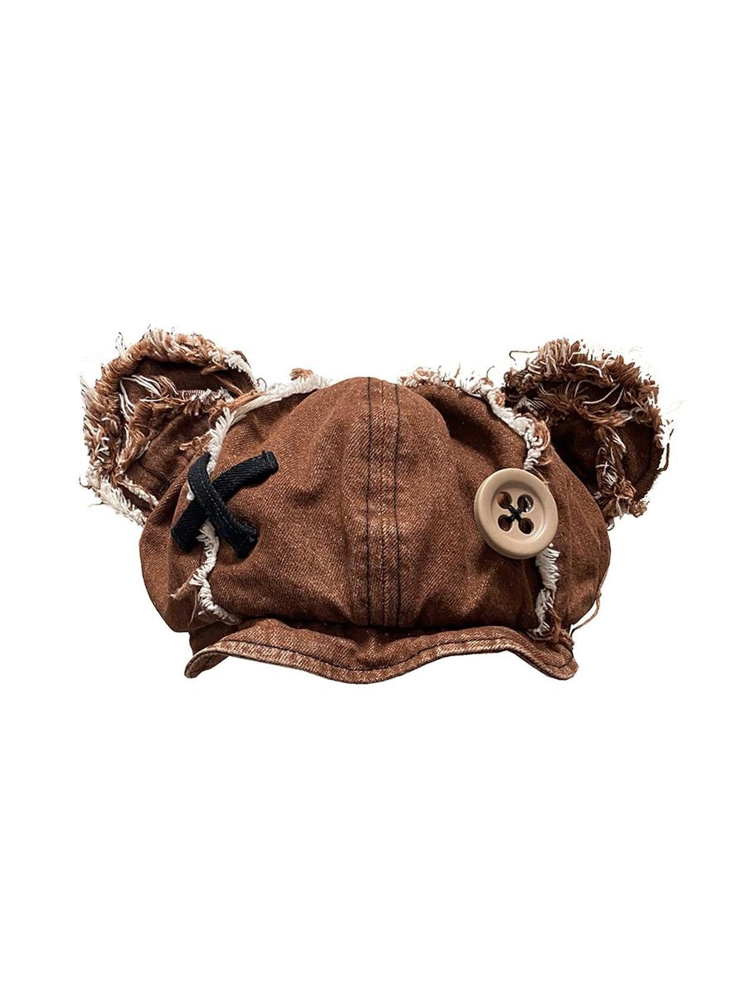 CFIERCE Abandoned Teddy Bear Doll Hat