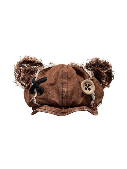 CFIERCE Abandoned Teddy Bear Doll Hat