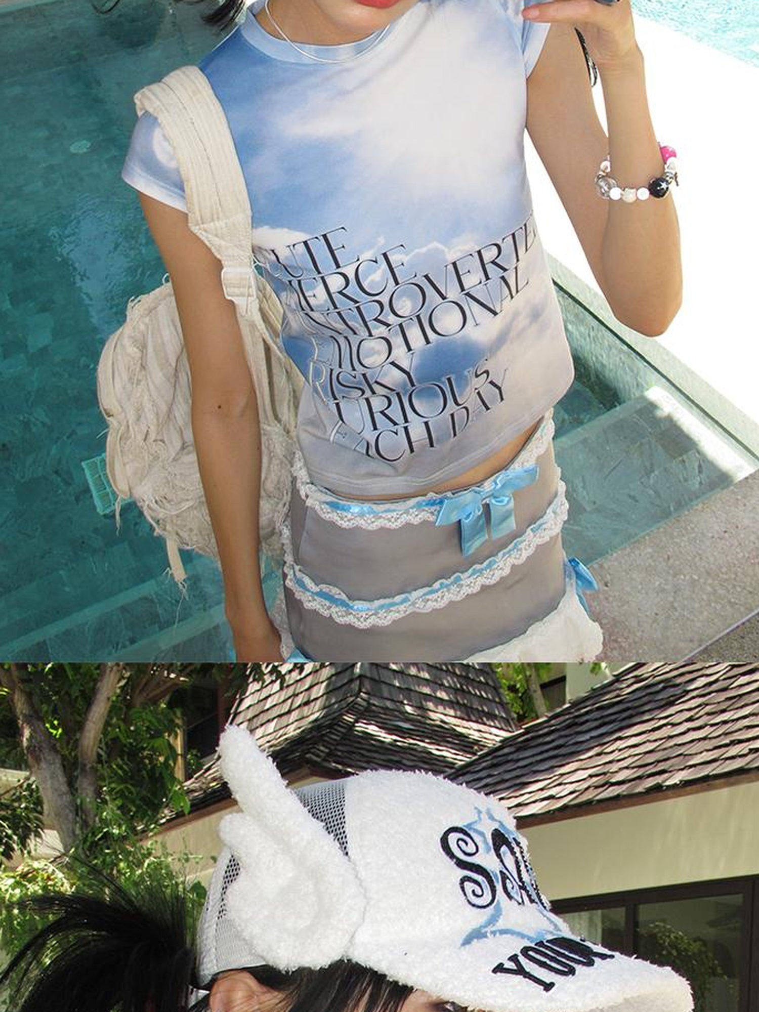 CFIERCE Adjustable Angel Wing Baseball Cap