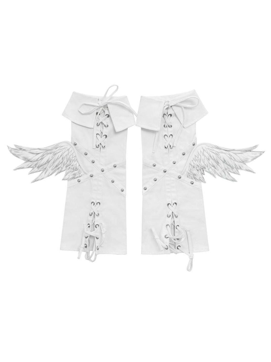 CFIERCE Adjustable Thigh Garters With Wing Straps