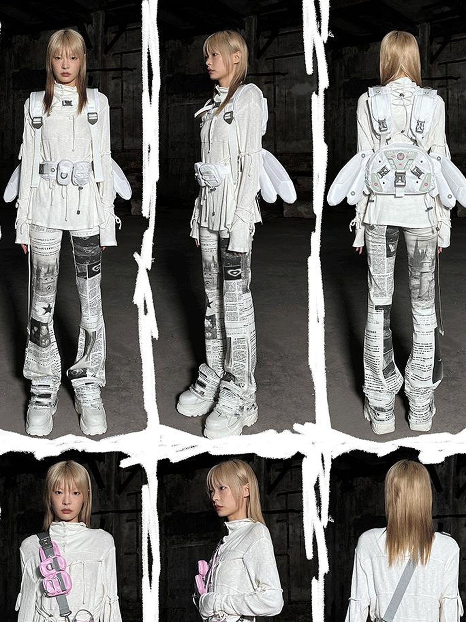 CFIERCE Angel Armor Sling Backpack