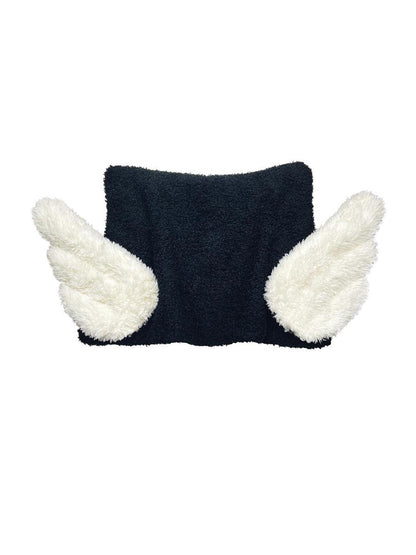 CFIERCE Angel Wing Knit Beanie With Tip