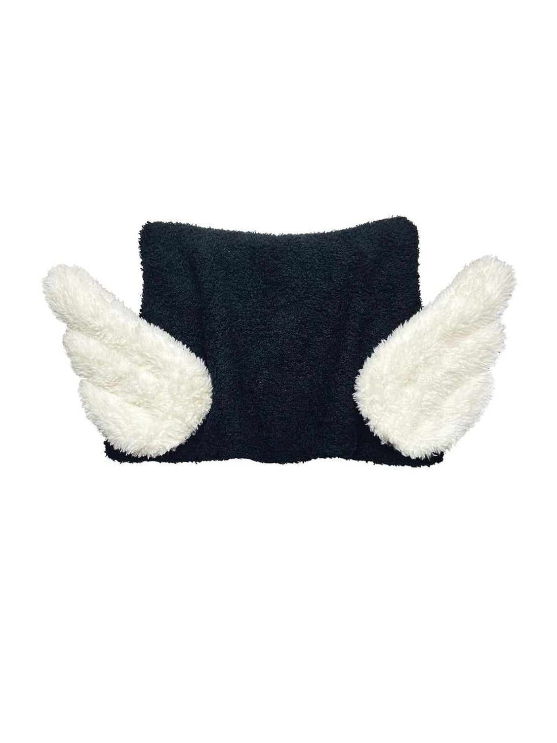Angel Wing Knit Beanie With Tip