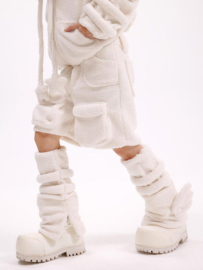 CFIERCE Angelic Lambswool Leg Warmers