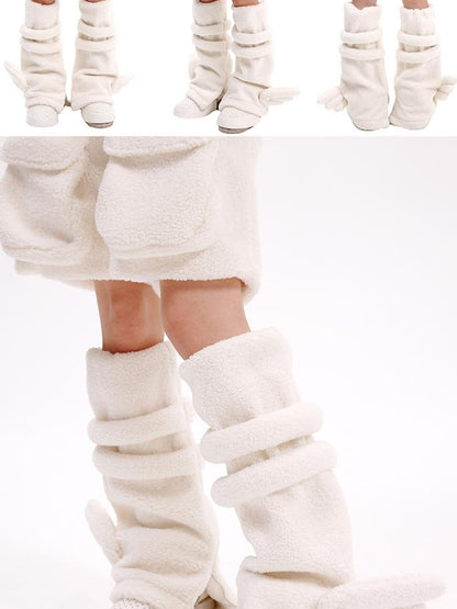 CFIERCE Angelic Lambswool Leg Warmers