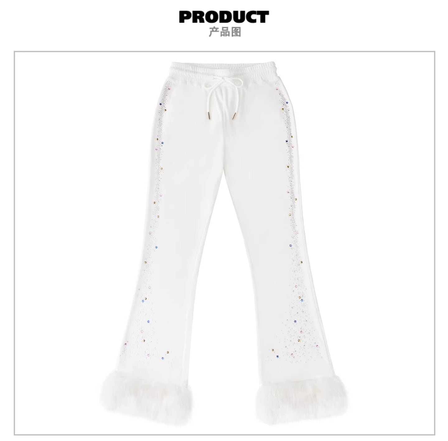 CFIERCE_Asymmetric_Slim_High_Waist_Straight_Leg_Original_Women_Polyester_Spandex_Pants_MISSTT