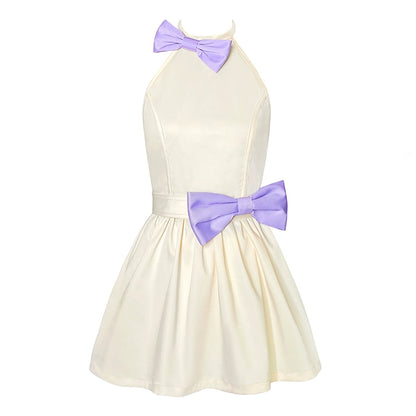 CFIERCE_Bow_Backless_Dress_With_Detachable_Sash_MISSTT