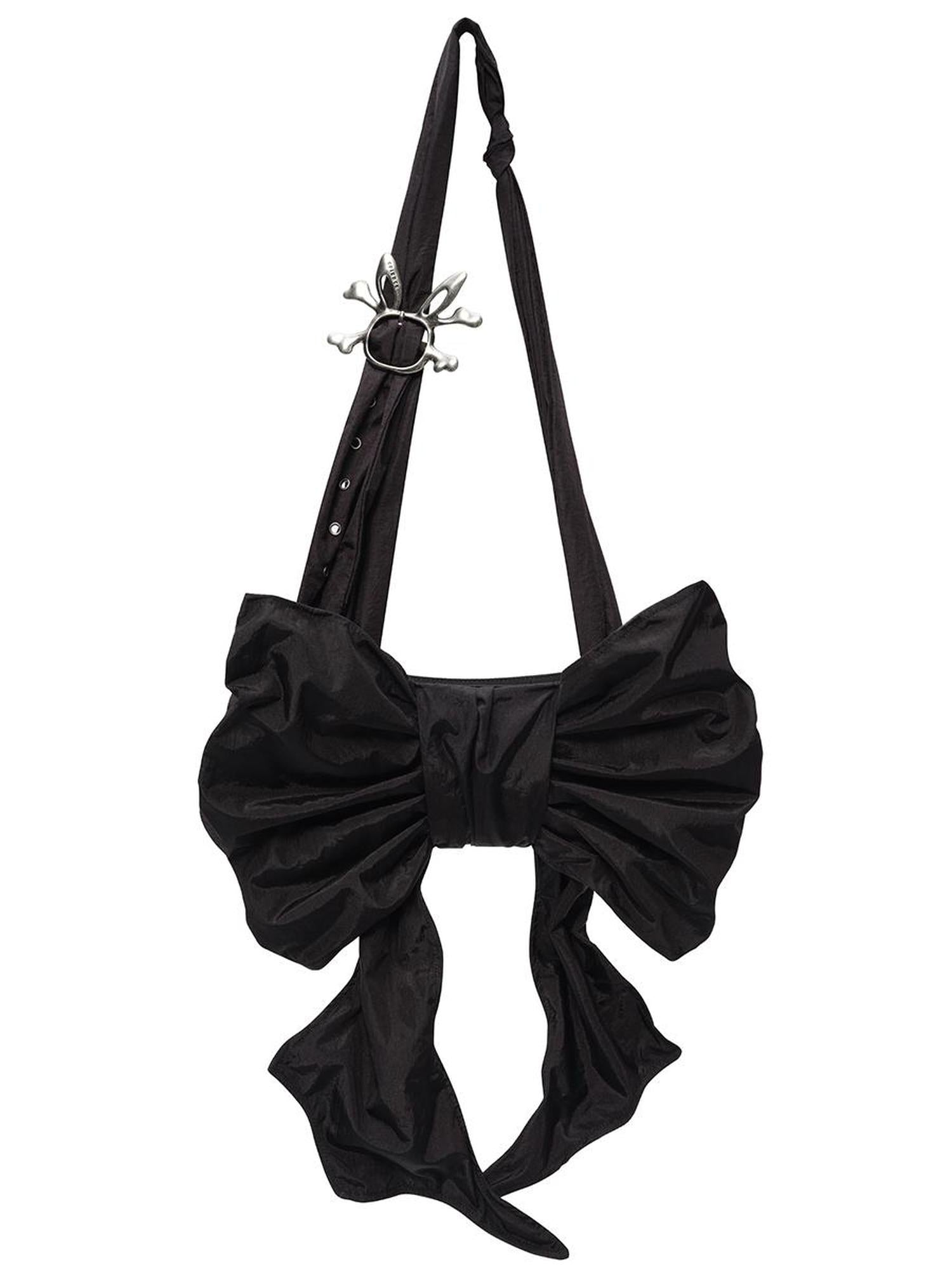 CFIERCE Bow Trimmed Crossbody Envelope Bag