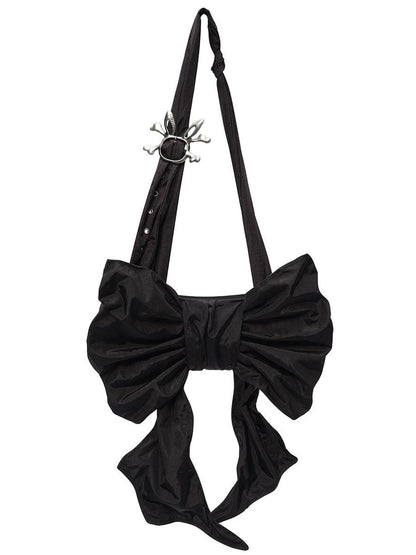 CFIERCE Bow Trimmed Crossbody Envelope Bag