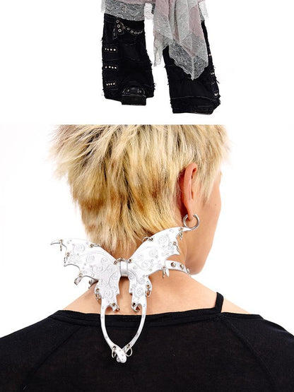 CFIERCE Butterfly Collar Necklace