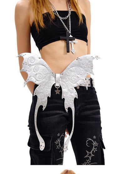 CFIERCE Butterfly Leather Belt
