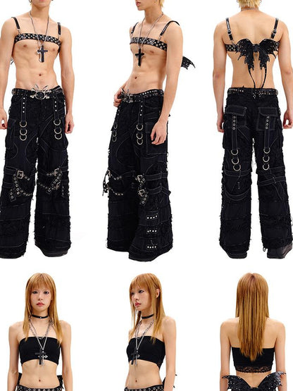 CFIERCE Butterfly Leather Belt