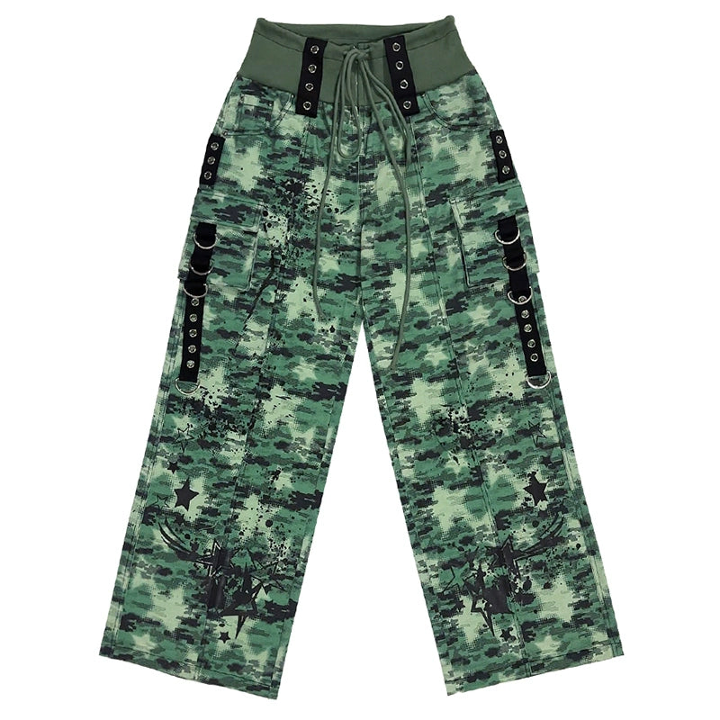 CFIERCE_Camouflage_Spray_Print_Denim_Jeans_MISSTT