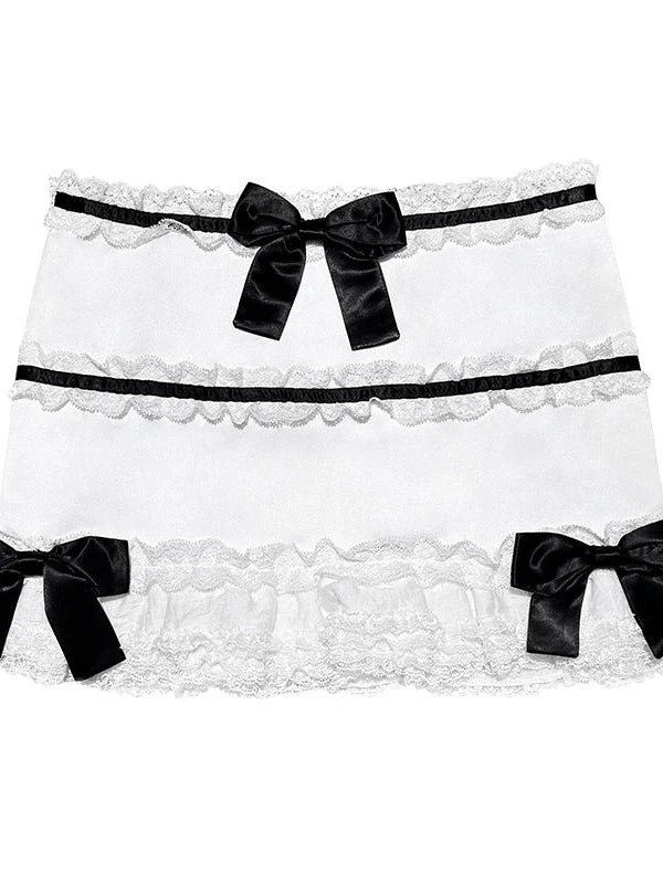 Cascading Pleated Tulle Skirt