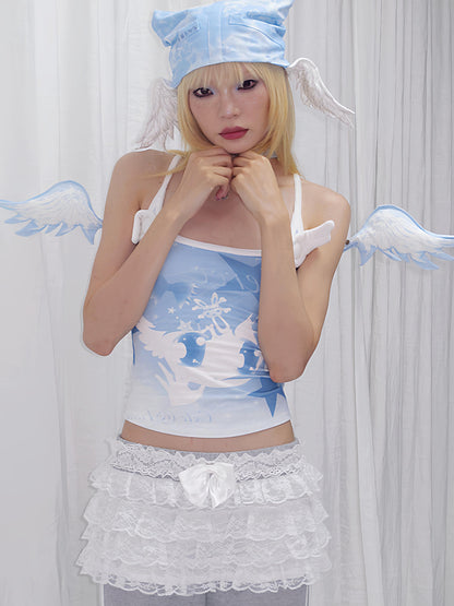 CFIERCE Celestial Winged Elf Cap