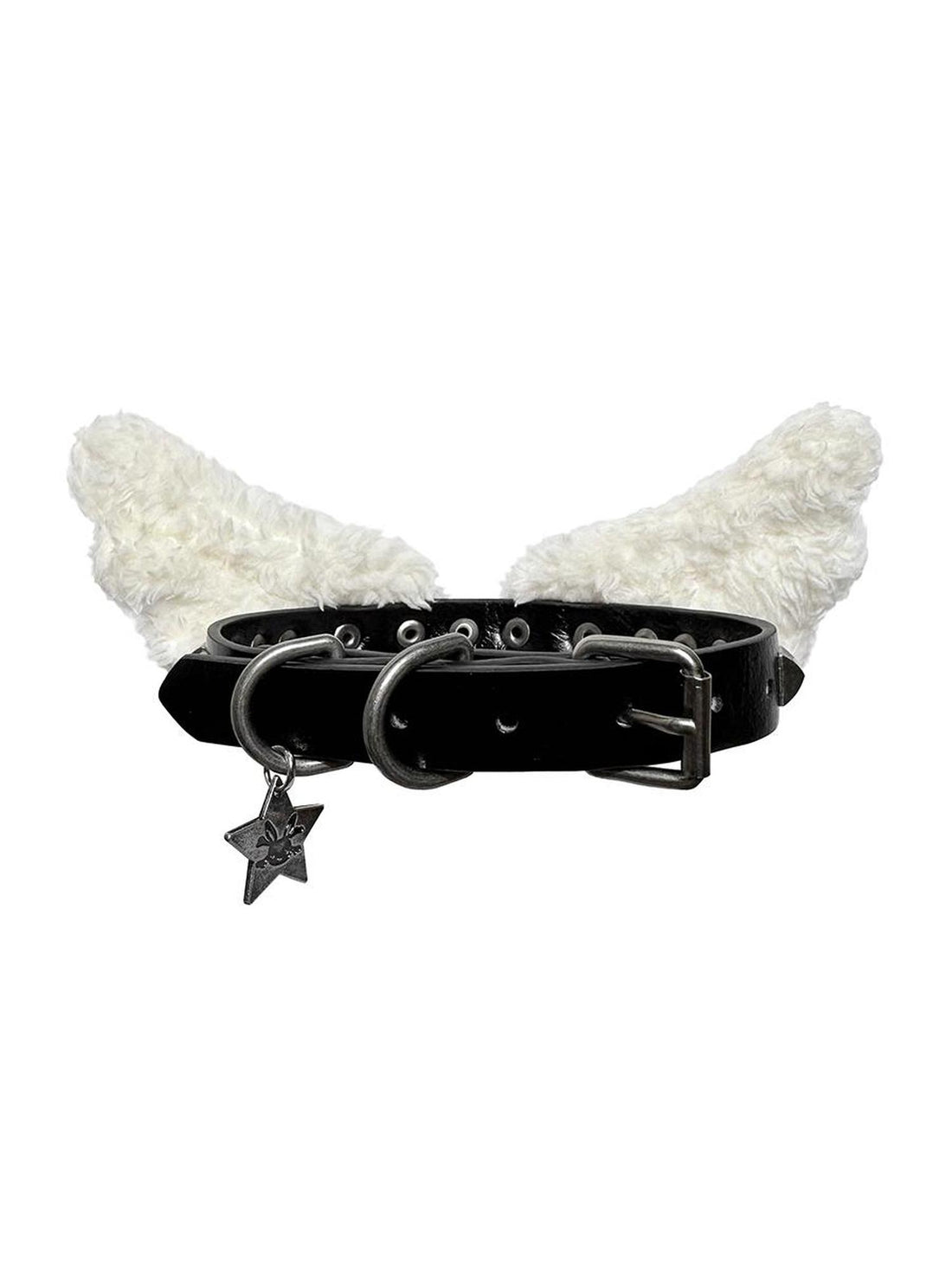 CFIERCE Chain Collar Spike Wing Stud