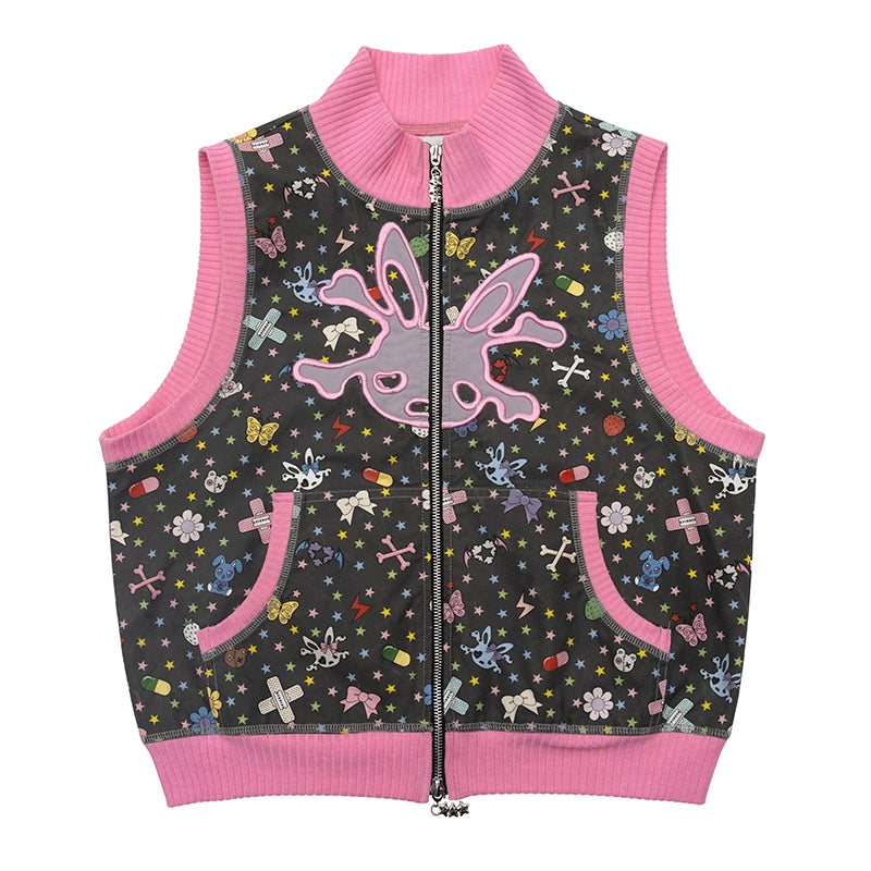 CFIERCE_Cotton_Print_Sleeveless_Vest_MISSTT