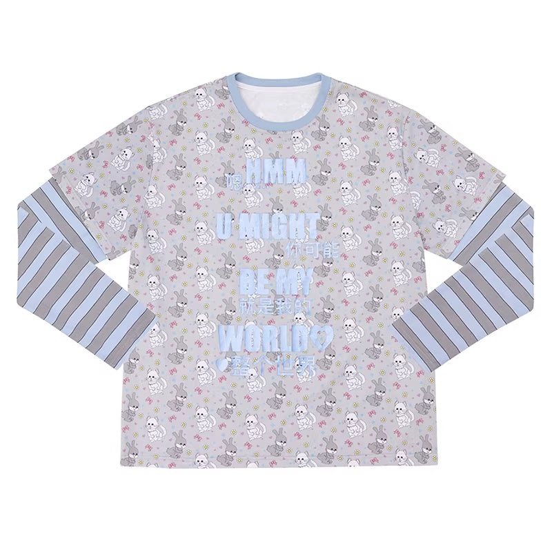 CFIERCE_Cotton_Rich_Loose_Fit_Crew_Neck_Long_Sleeve_Unisex_Letter_Print_T-Shirt_MISSTT