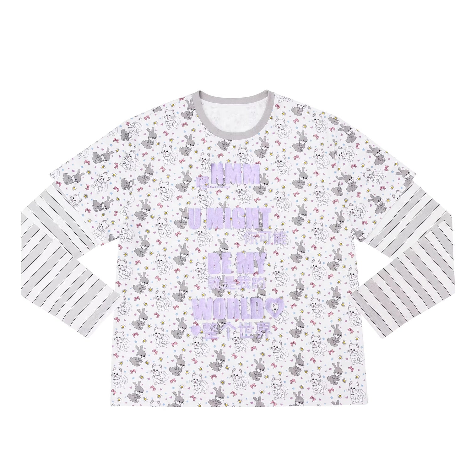 CFIERCE_Cotton_Rich_Loose_Fit_Crew_Neck_Long_Sleeve_Unisex_Letter_Print_T-Shirt_MISSTT
