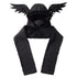 CFIERCE_Cozy_Warm_Korean_Style_Rectangular_Polyester_Unisex_Geometric_Black_White_Scarf_MISSTT