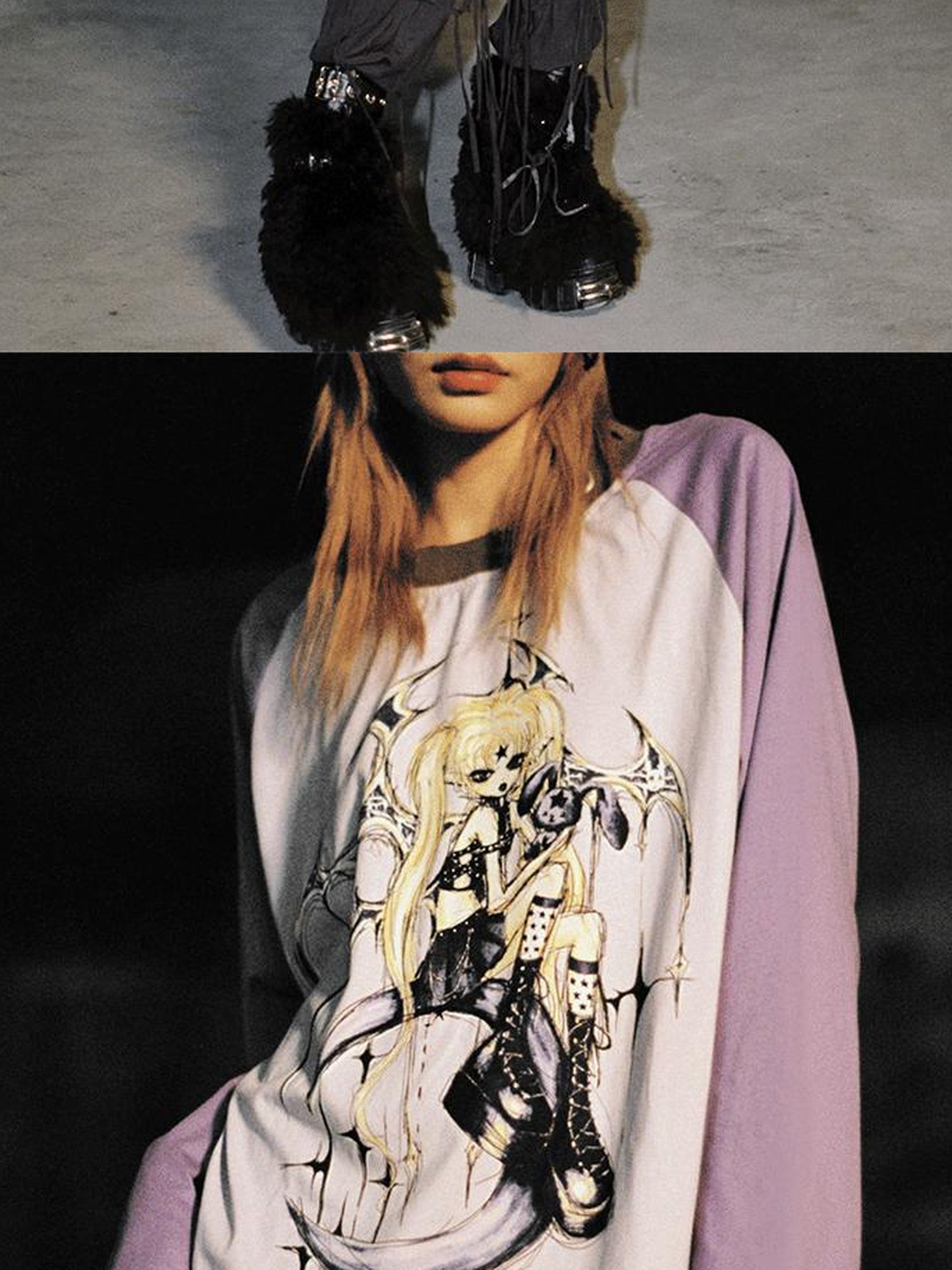 CFIERCE Crop Top Graphic Tee