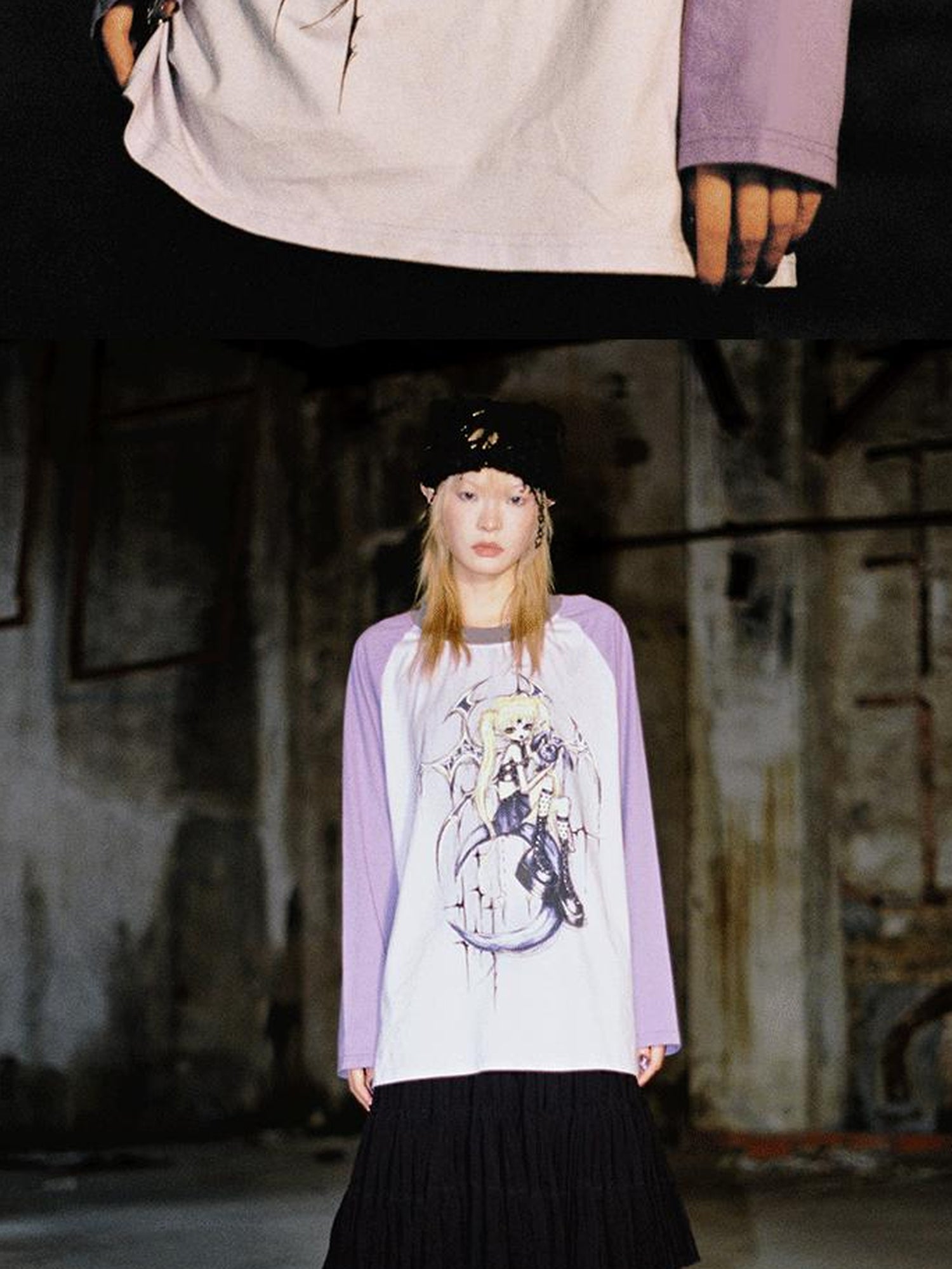 CFIERCE Crop Top Graphic Tee