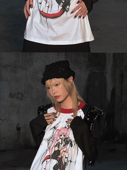 CFIERCE Crop Top Graphic Tee