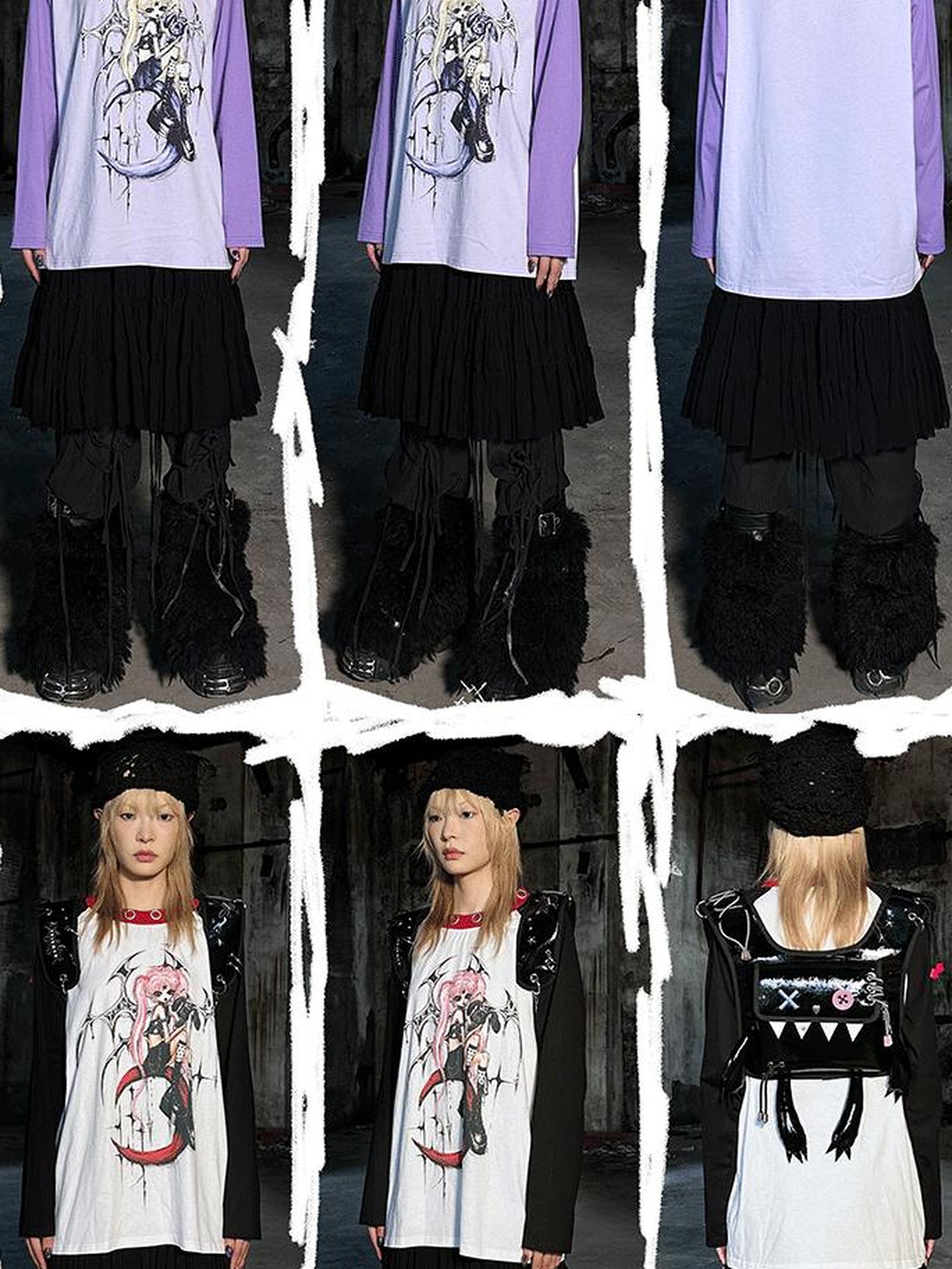 CFIERCE Crop Top Graphic Tee