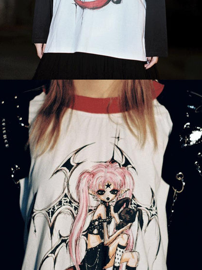 CFIERCE Crop Top Graphic Tee