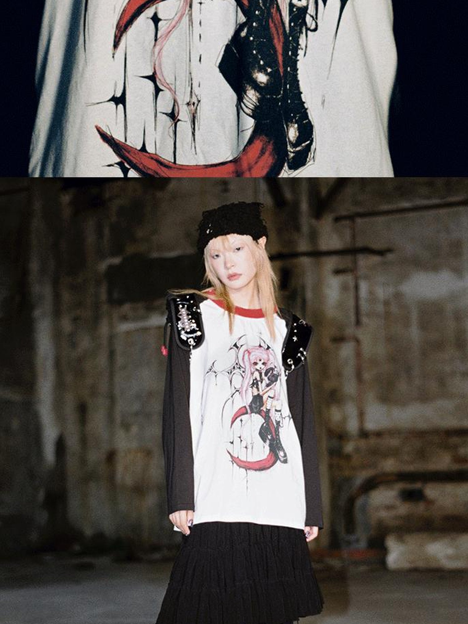 CFIERCE Crop Top Graphic Tee