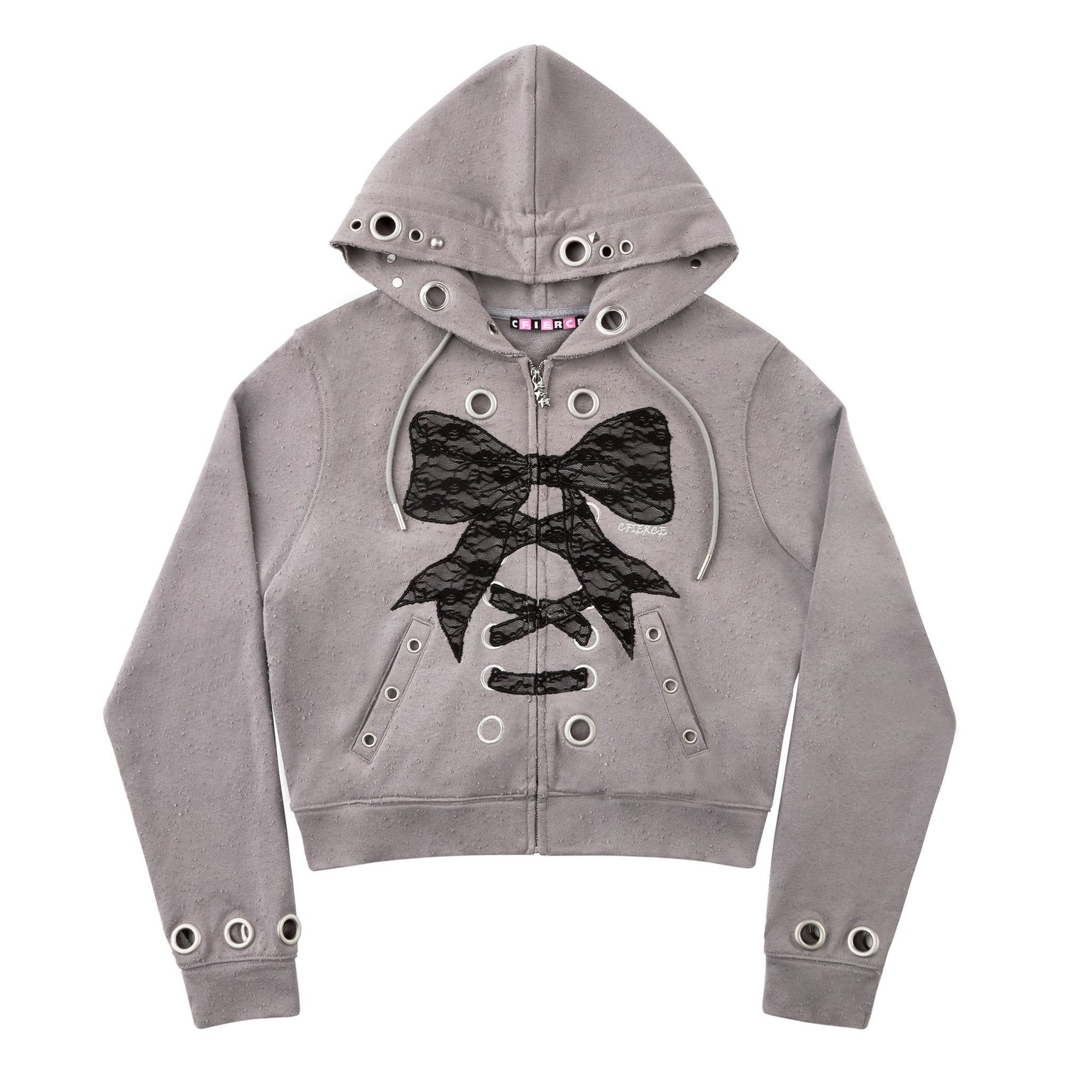 CFIERCE_Cropped_Lace_Bow_Stud_Distressed_Women&