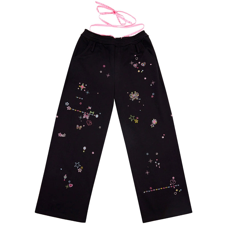 CFIERCE_Crystal_Embellished_Cotton_Sweatpants_MISSTT