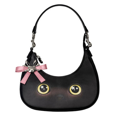 CFIERCE_Cute_Cat_Head_Crescent_Cartoon_Sweet_Cool_Women&