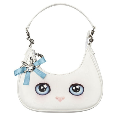CFIERCE_Cute_Cat_Head_Crescent_Cartoon_Sweet_Cool_Women&