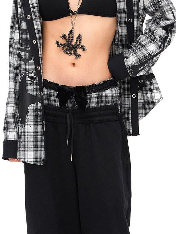 CFIERCE Demon Skull Print Hooded Dark Gothic Women&