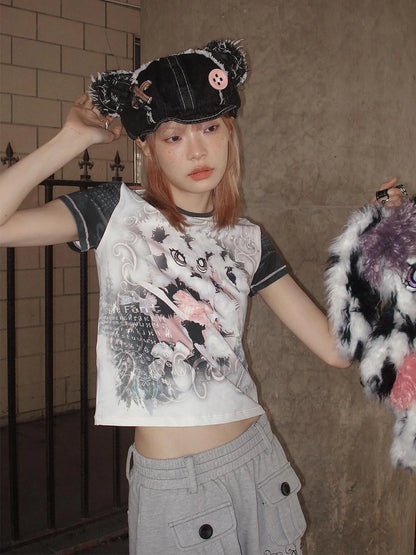 Discarded Bear Cowboy Hat In Black