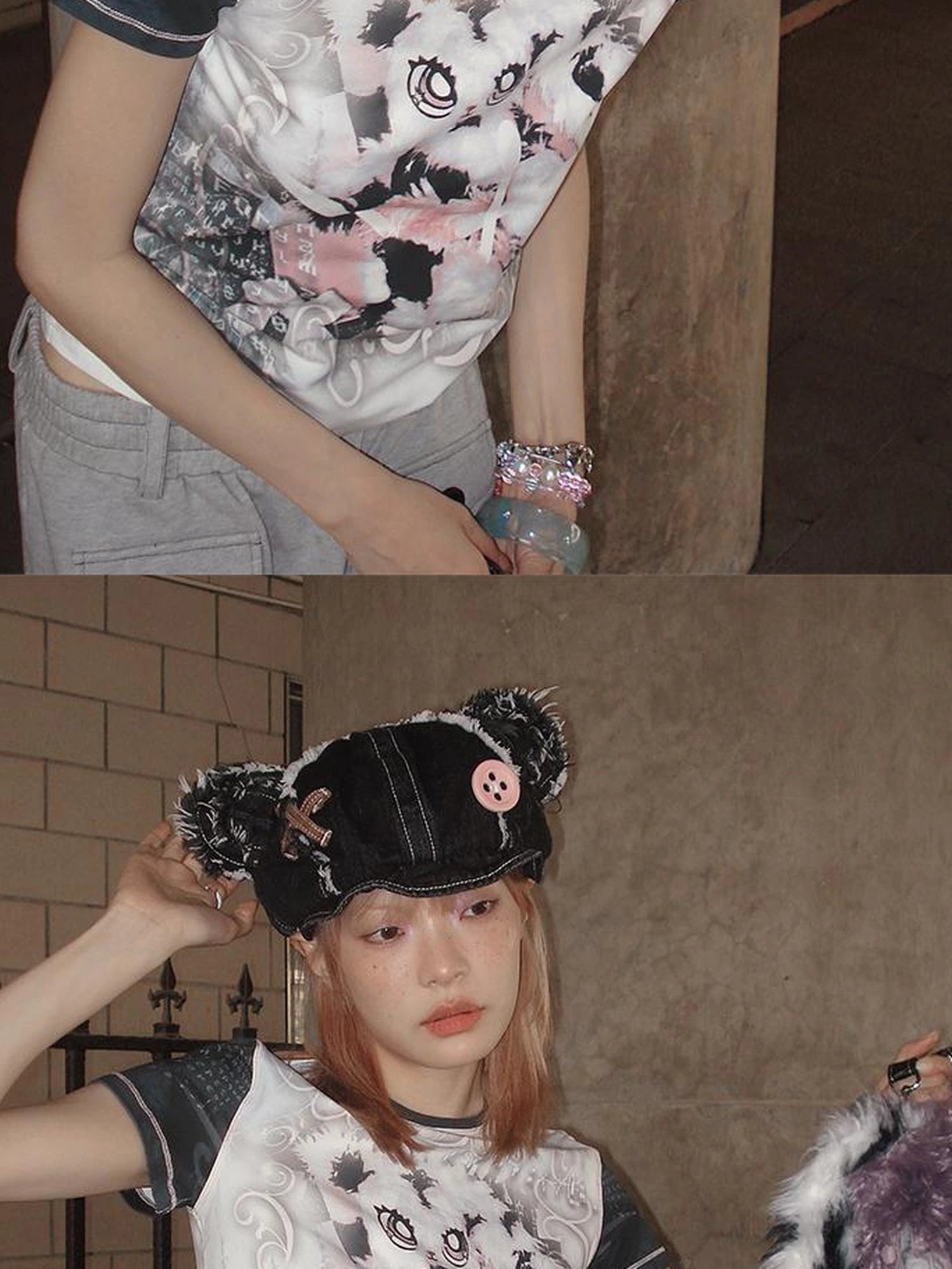 Discarded Bear Cowboy Hat In Black