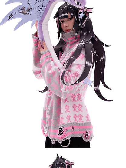 CFIERCE Double Ponytail Wig Hat With Adjustable Straps