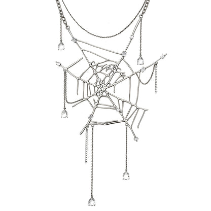 CFIERCE_Drip_Spiderweb_Pendant_Necklace_MISSTT