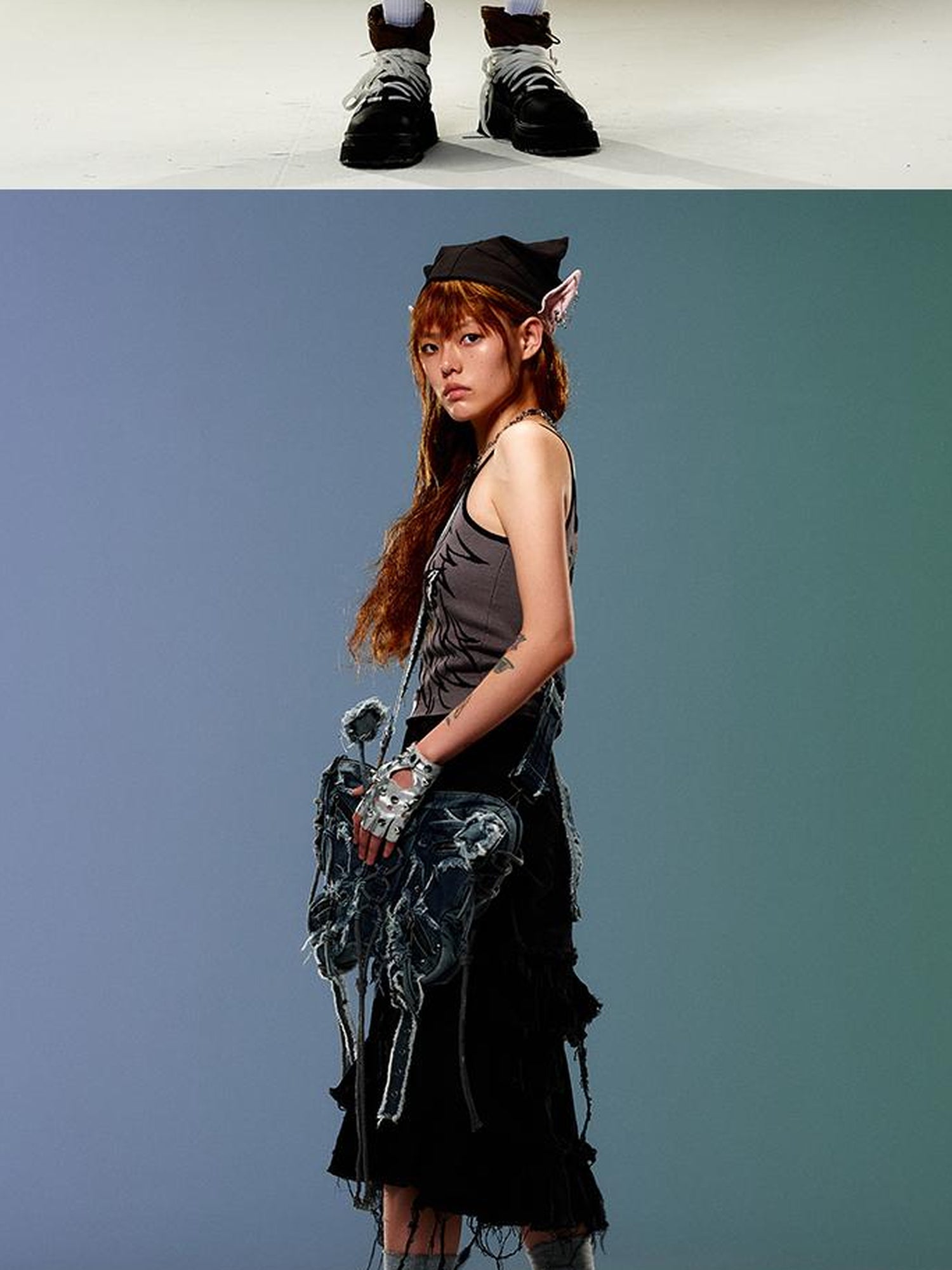 CFIERCE Earflap Hat With Elven Ears