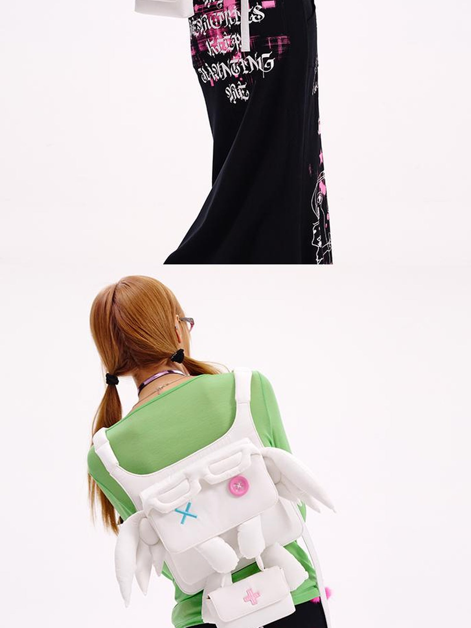 CFIERCE Elastic Healing Puff Dual Tote