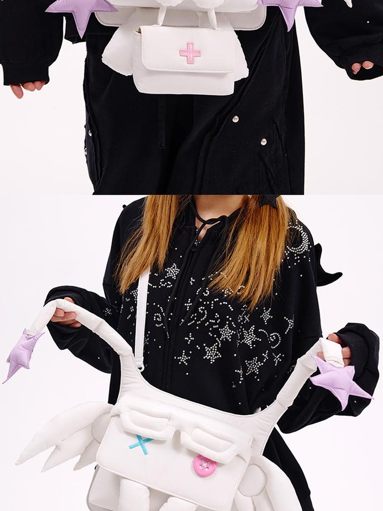 CFIERCE Elastic Healing Puff Dual Tote