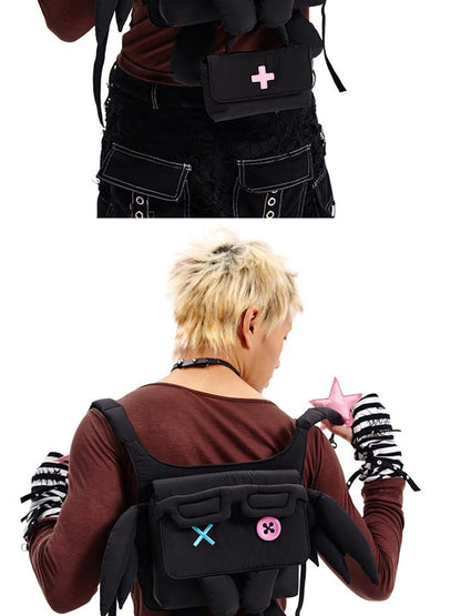 CFIERCE Elastic Healing Puff Dual Tote