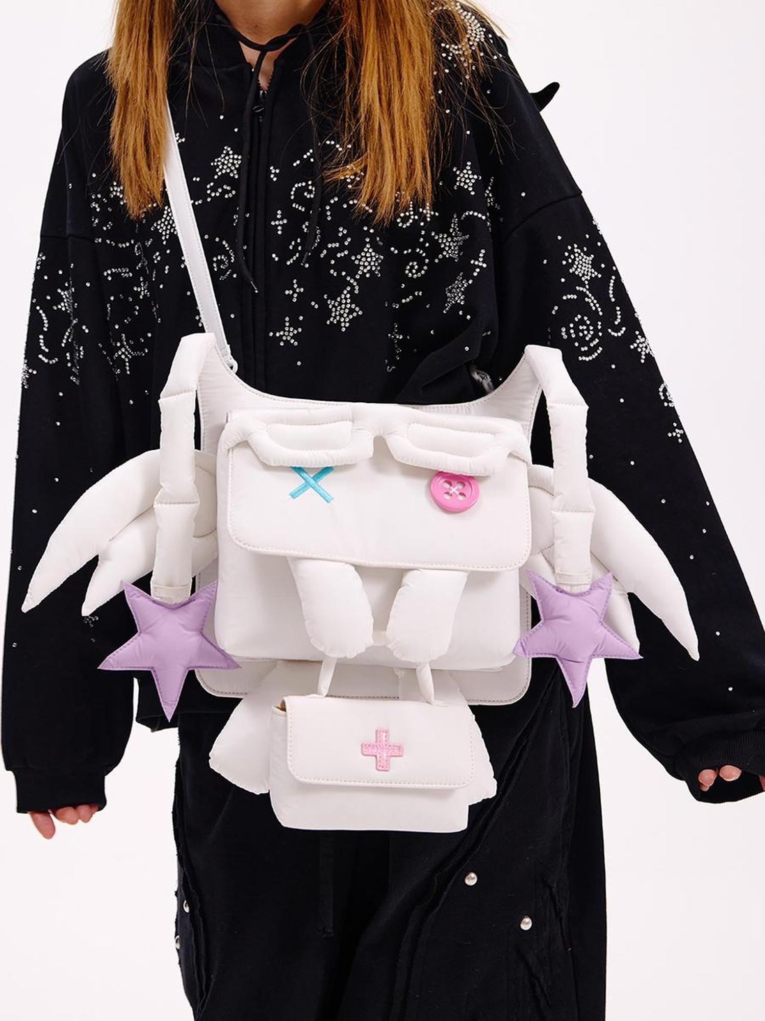 CFIERCE Elastic Healing Puff Dual Tote