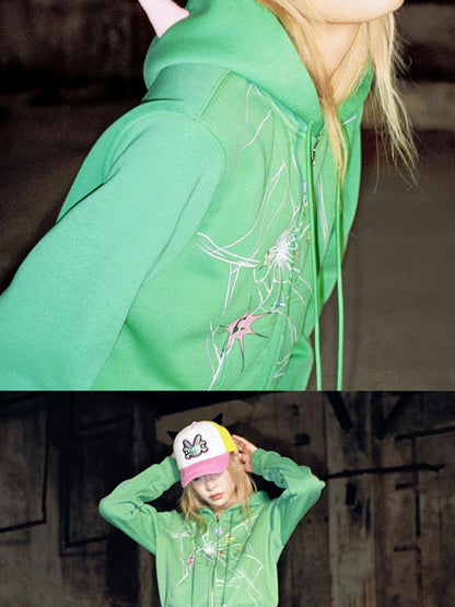 CFIERCE Embroidered Angled Trucker Cap