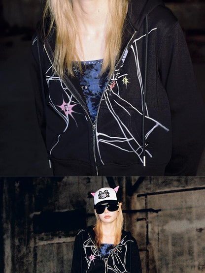 CFIERCE Embroidered Angled Trucker Cap