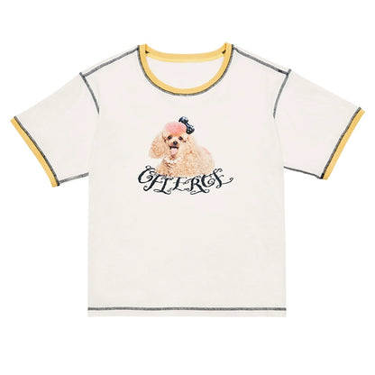 CFIERCE_Fierce_Poodle_Print_Loose_Fit_Tee_MISSTT