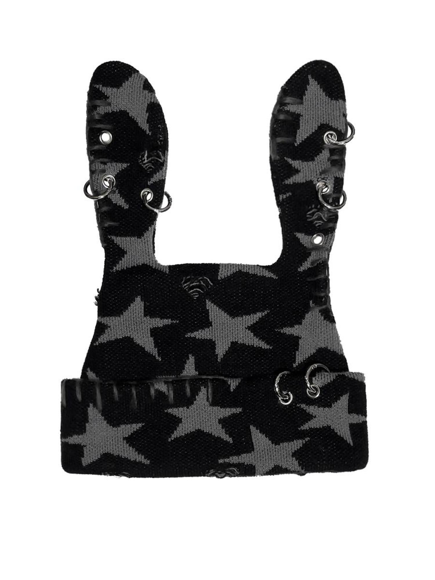 CFIERCE Fierce Rabbit Star Knit Beanie