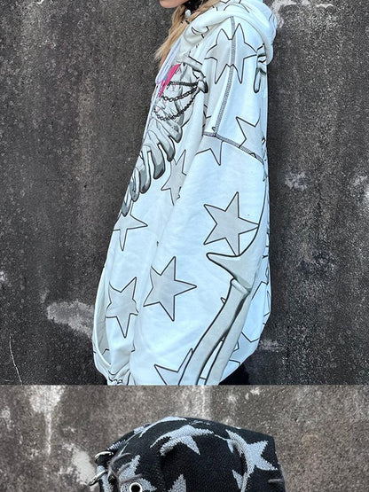 CFIERCE Fierce Rabbit Star Knit Beanie